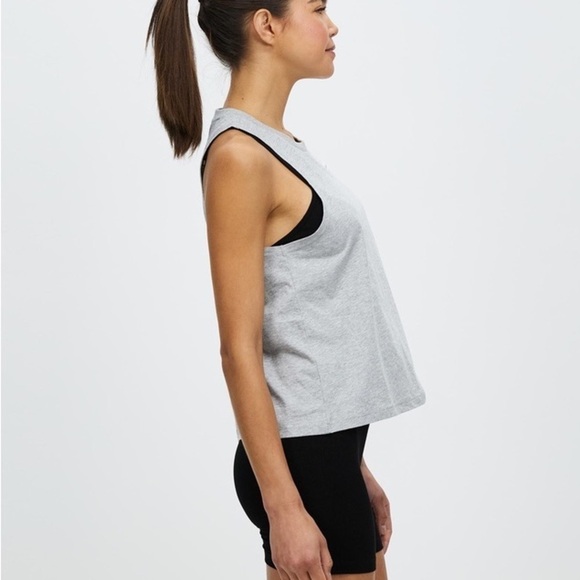 Anthropologie All Fenix Aria Tank Top in Grey NWT - Picture 2 of 11